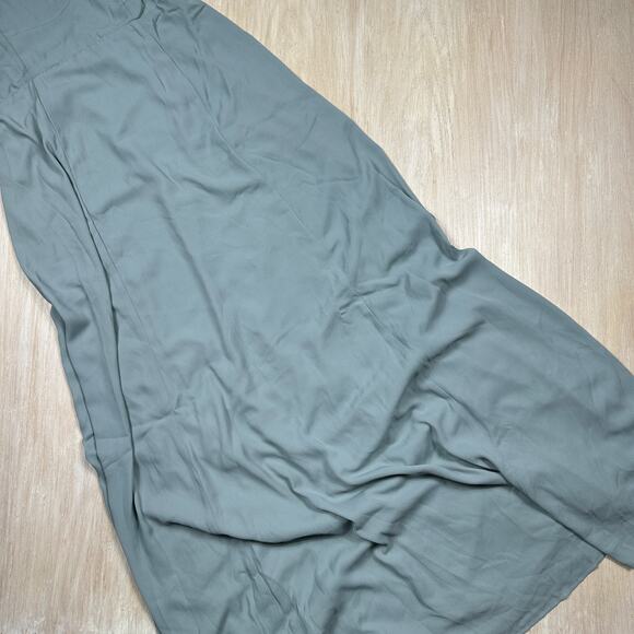 NWT Show Me Your Mumu x BHLDN Sage Green Jenn Maxi Bridesmaid Elegant Dress XL - Picture 7 of 12